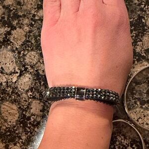Swarovski Black Crystal Bracelet